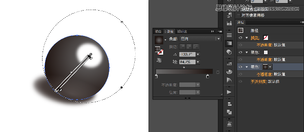 Illustrator详细解析图标的质感表现技巧