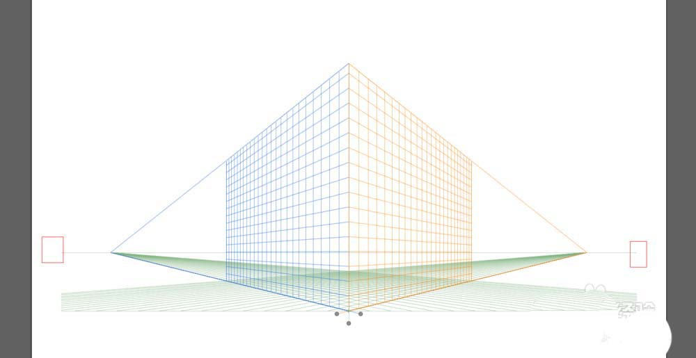 ai怎么使用透视网格工具ai透视网格工具的使用方法