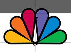 ai怎么设计彩色的NBC公司LOGO?