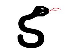 ai怎么画一条小蛇? ai简笔画小蛇的画法