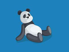ai怎么画葛优躺的卡通大熊猫?