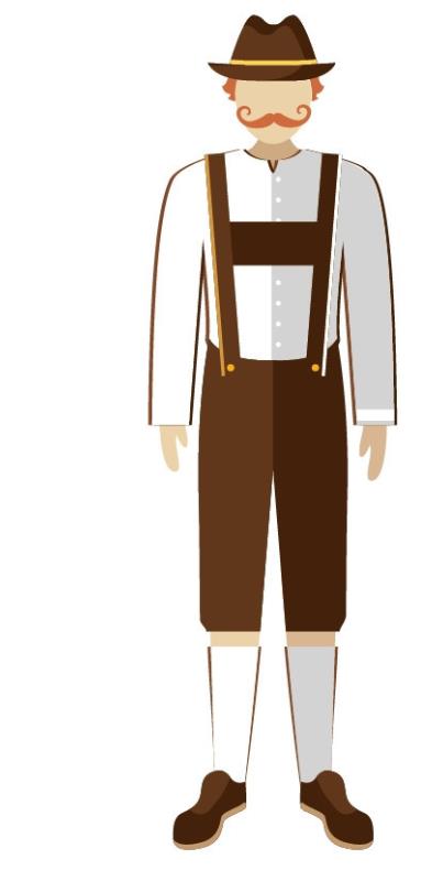 ai怎么设计德国男生形象牌ai德国男生人形牌的设计方法