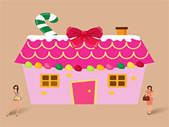 ai怎么设计粉色的房子? ai扁平化房子插画的画法