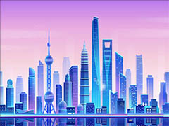 ai怎么设计上海城市风景宣传图? ai上海宣传海报的画法