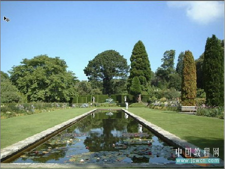 Photoshop模拟长到路边上的水草