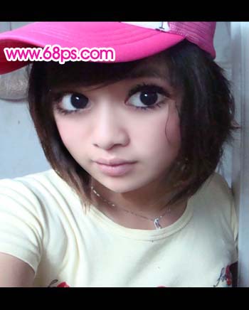 Photoshop仿手绘教程:芭比娃娃效果