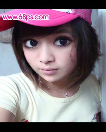 Photoshop仿手绘教程:芭比娃娃效果