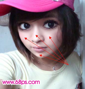 Photoshop仿手绘教程:芭比娃娃效果