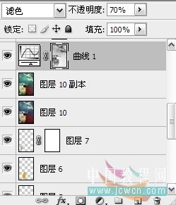 PS调色实例:MM照片添加光线和色彩