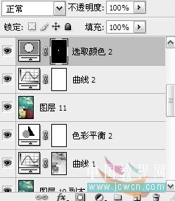 PS调色实例:MM照片添加光线和色彩