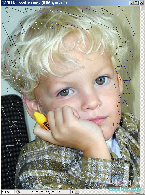 Photoshop初学者实例:个性的照片边框