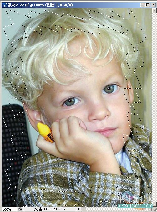 Photoshop初学者实例:个性的照片边框