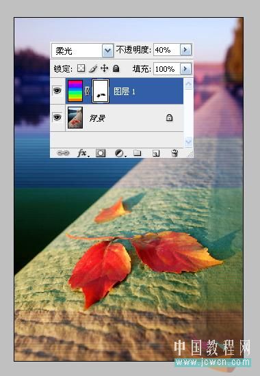 Photoshop做彩色抽丝
