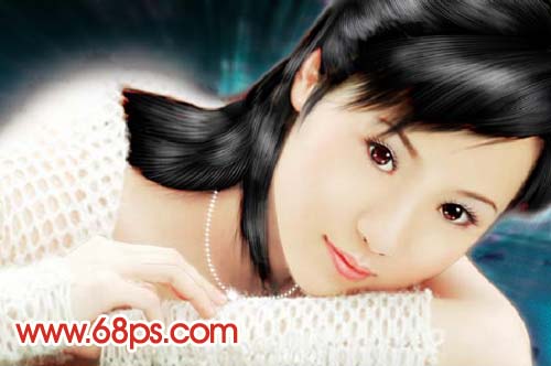 Photoshop做照片:梦幻仿手绘