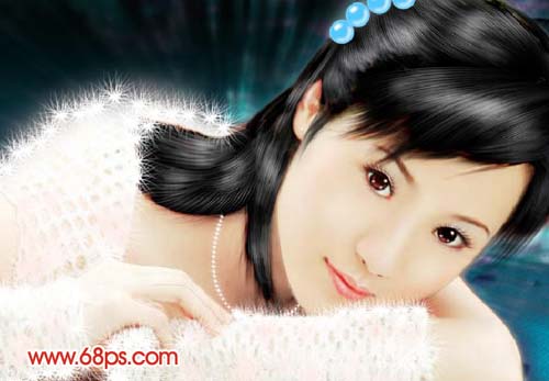 Photoshop做照片:梦幻仿手绘