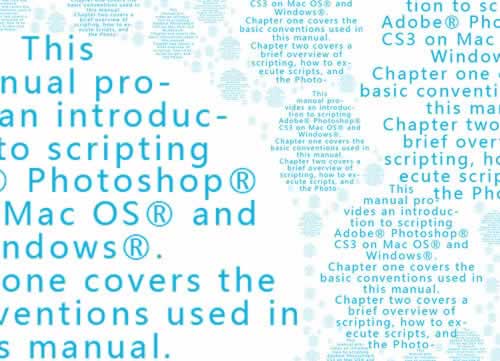 photoshop cs3圆点随机不重叠排列