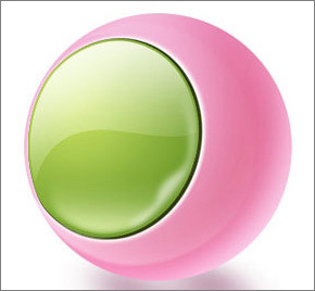 Photoshop教程:制作卡通可爱球状图标