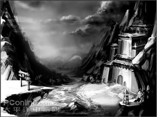 Photoshop CS3 友基绘影2数位板绘图实例