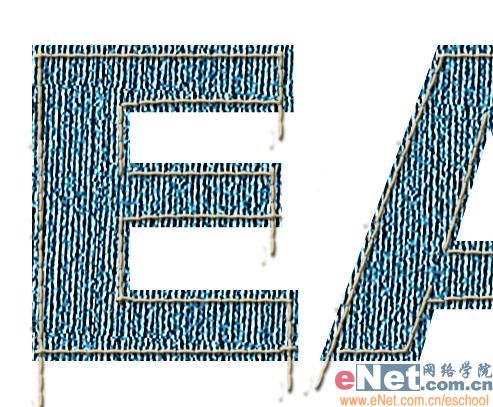 Photoshop打造个性的牛仔布字体_脚本之家jb51.net转载