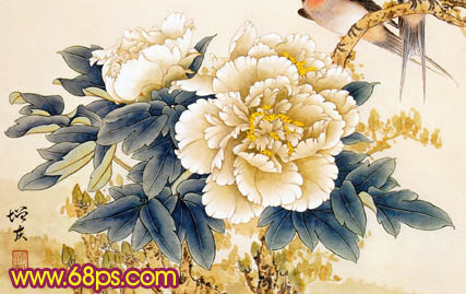 恭祝中秋团圆 PS绘制中秋贺卡