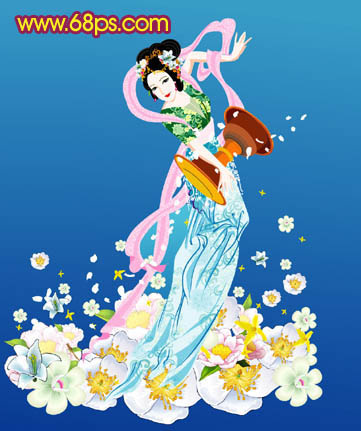 恭祝中秋团圆 PS绘制中秋贺卡