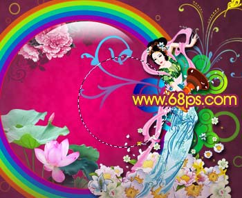 恭祝中秋团圆 PS绘制中秋贺卡