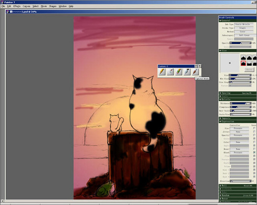 photoshop��Painter�ֻ�廭��������