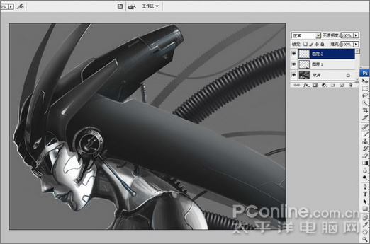 Photoshop和友基PF1209鼠绘机器人