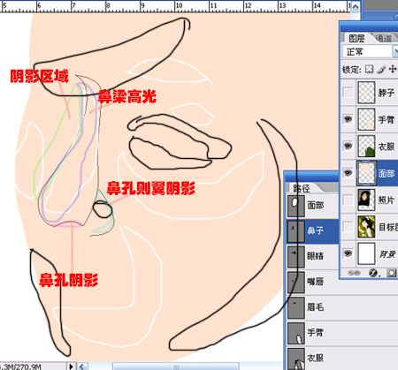 新手鼠绘教程(2)绘制鼻子