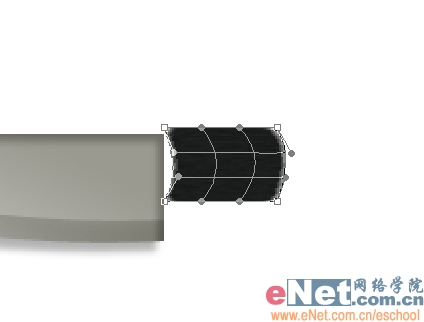 Photoshop鼠绘逼真锋利的水果刀