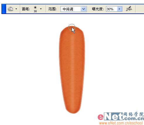 巧用Photoshop鼠绘鲜嫩的胡萝卜_脚本之家jb51.net转载