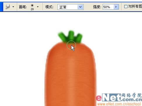 巧用Photoshop鼠绘鲜嫩的胡萝卜_脚本之家jb51.net转载
