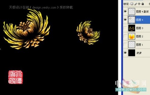 用Photoshop滤镜巧妙绘制艳丽菊花_脚本之家jb51.net转载