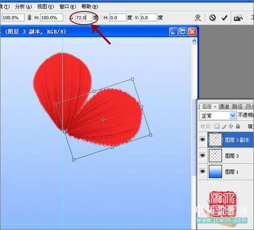Photoshop教程：鼠绘梅花_脚本之家jb51.net网络转载