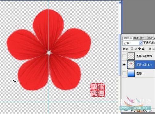 Photoshop教程：鼠绘梅花_脚本之家jb51.net网络转载