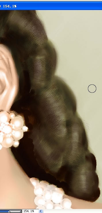 Photoshop Painter手绘贵妇插画