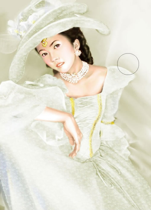 Photoshop Painter手绘贵妇插画