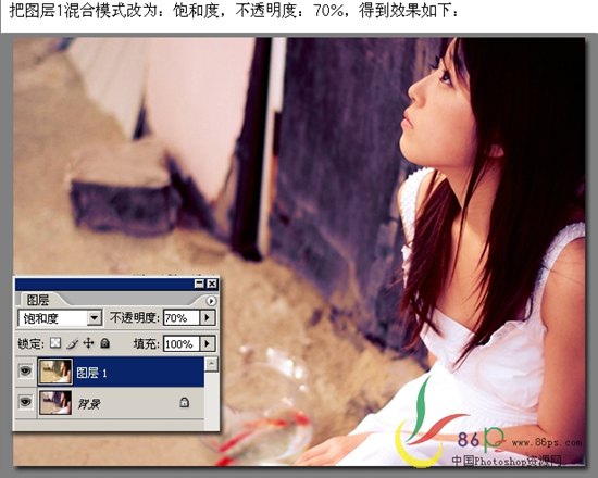 Photoshop照片合成：MM梦幻艺术思考