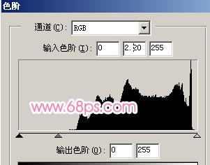 Photoshop处理女生照片为光彩飞扬特效