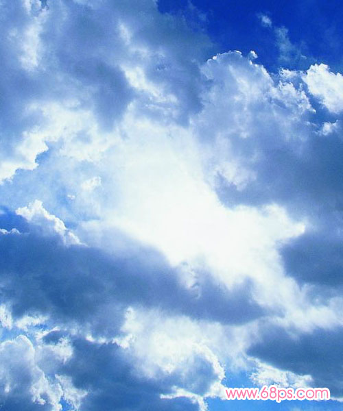 Photoshop处理女生照片为光彩飞扬特效