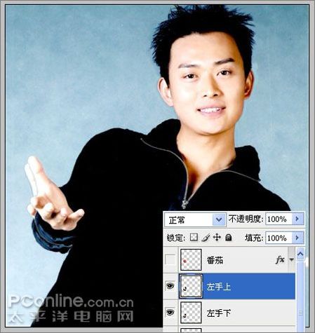 Photoshop CS3的IR制作帅哥抛番茄动画