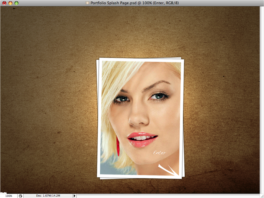 Photoshop打造超酷个性.网站登录界面