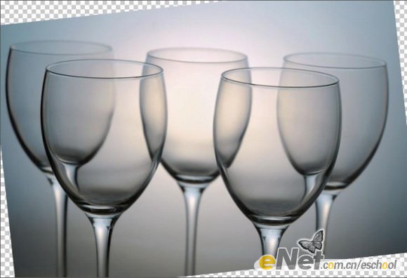 PS照片合成:创意合成杯中世界