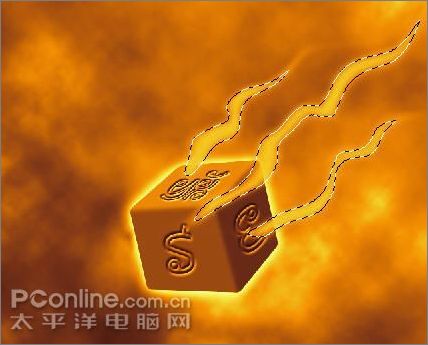 Photoshop CS3制作魔幻陨石壁纸_脚本之家jb51.net原创