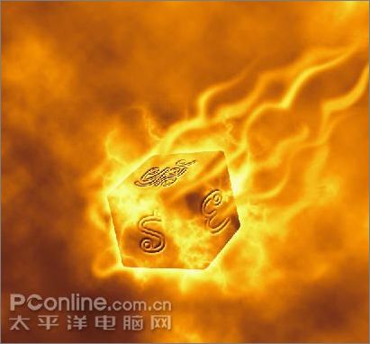 Photoshop CS3制作魔幻陨石壁纸_脚本之家jb51.net原创