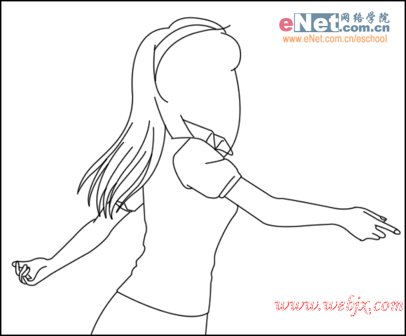 Photoshop打造心跳回忆女孩诗织