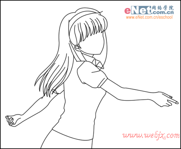 Photoshop打造心跳回忆女孩诗织