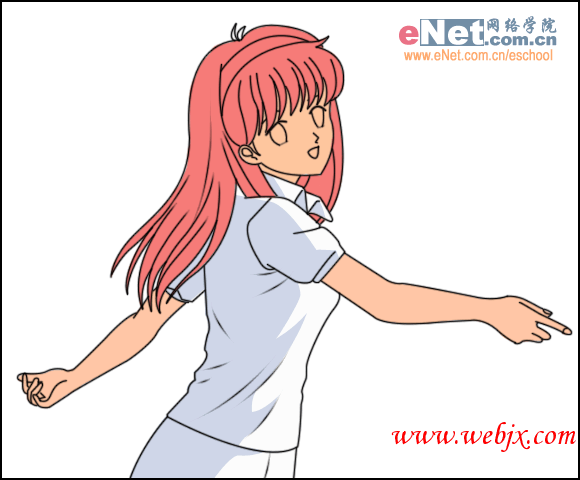 Photoshop打造心跳回忆女孩诗织