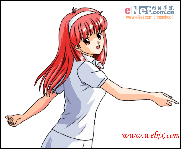 Photoshop打造心跳回忆女孩诗织