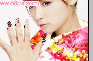 Photoshop照片教程:绝世惊艳女孩